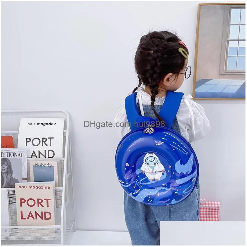 childrens fashion three dimensional hard shell material purse kindergarten schoolbag korean cartoon cute girl boy baby backpack