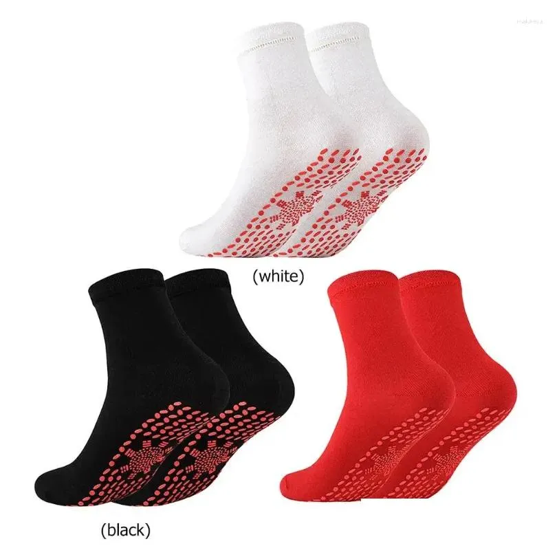 motorcycle apparel winter heated socks anti-fatigue multifunctional thermal sock for hiking (black)
