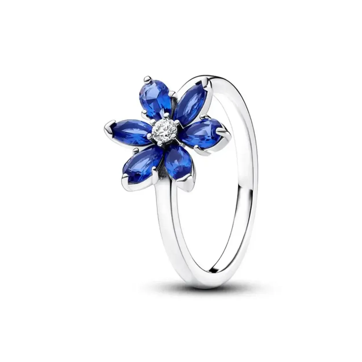 Wedding Rings Authentic Fit Women Rings Charms Charm Luxury Sparkly Flower Drop Ring Drop Delivery Jewelry Ring Otxju