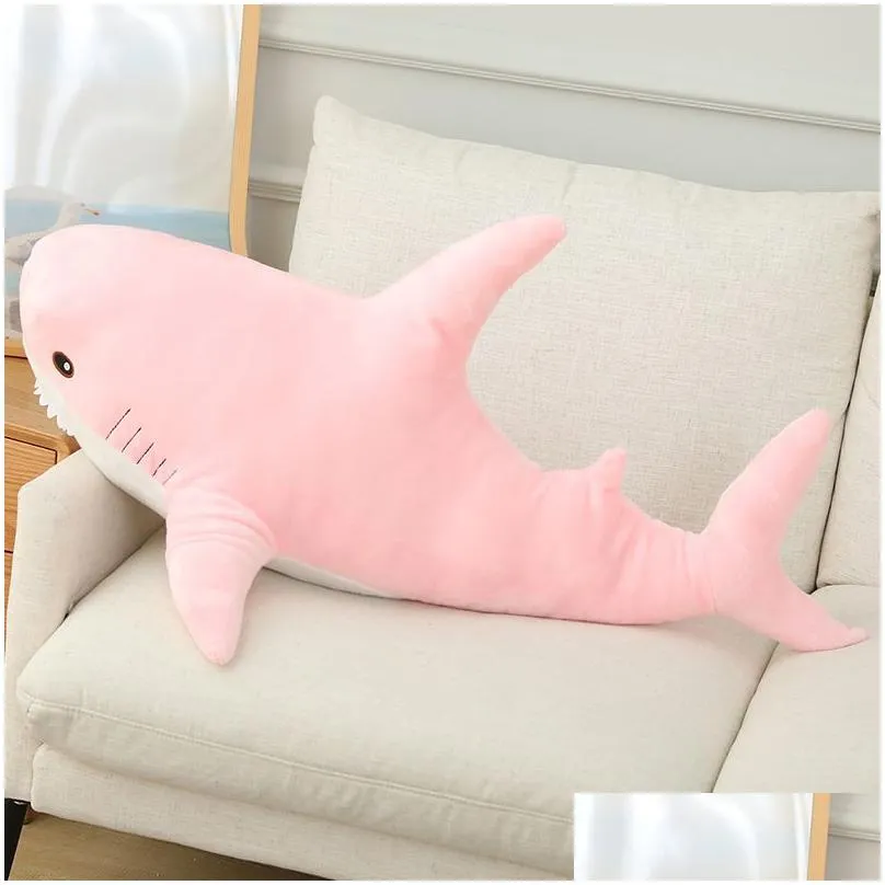 cute shark plush toy 30cm soft stuffed animal plush doll pillow cushion kawaii birthday valentines day gift for kids adults