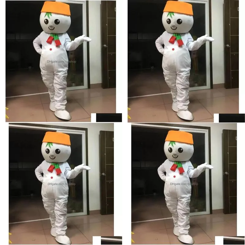 halloween snowman mascot costume cartoon anime theme character adult size christmas carnival birthday party fancy outfit