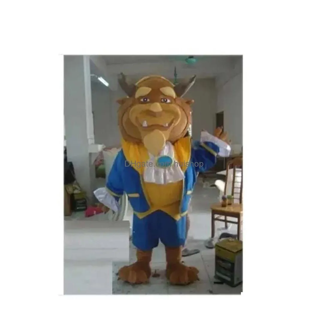 hallowee lovely beast  suit animal cartoon mascot costume cartoon anime theme character carnival adult unisex dress christmas fancy performance party