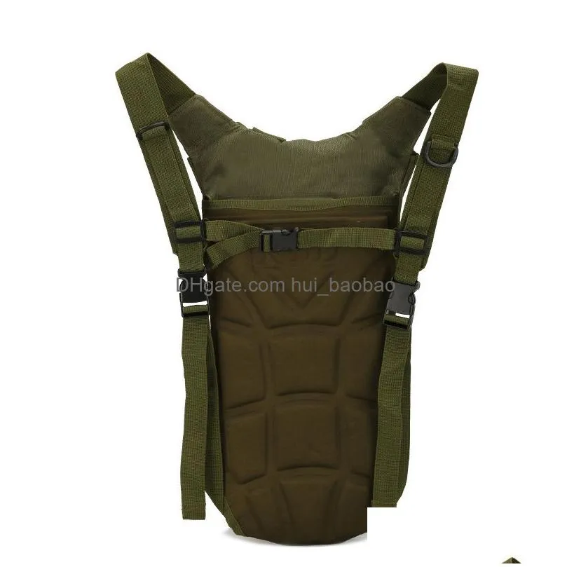 outdoor sports 2.5/3l hydration pack camouflage bag tactical molle pouch water pouch assault combat no11-604