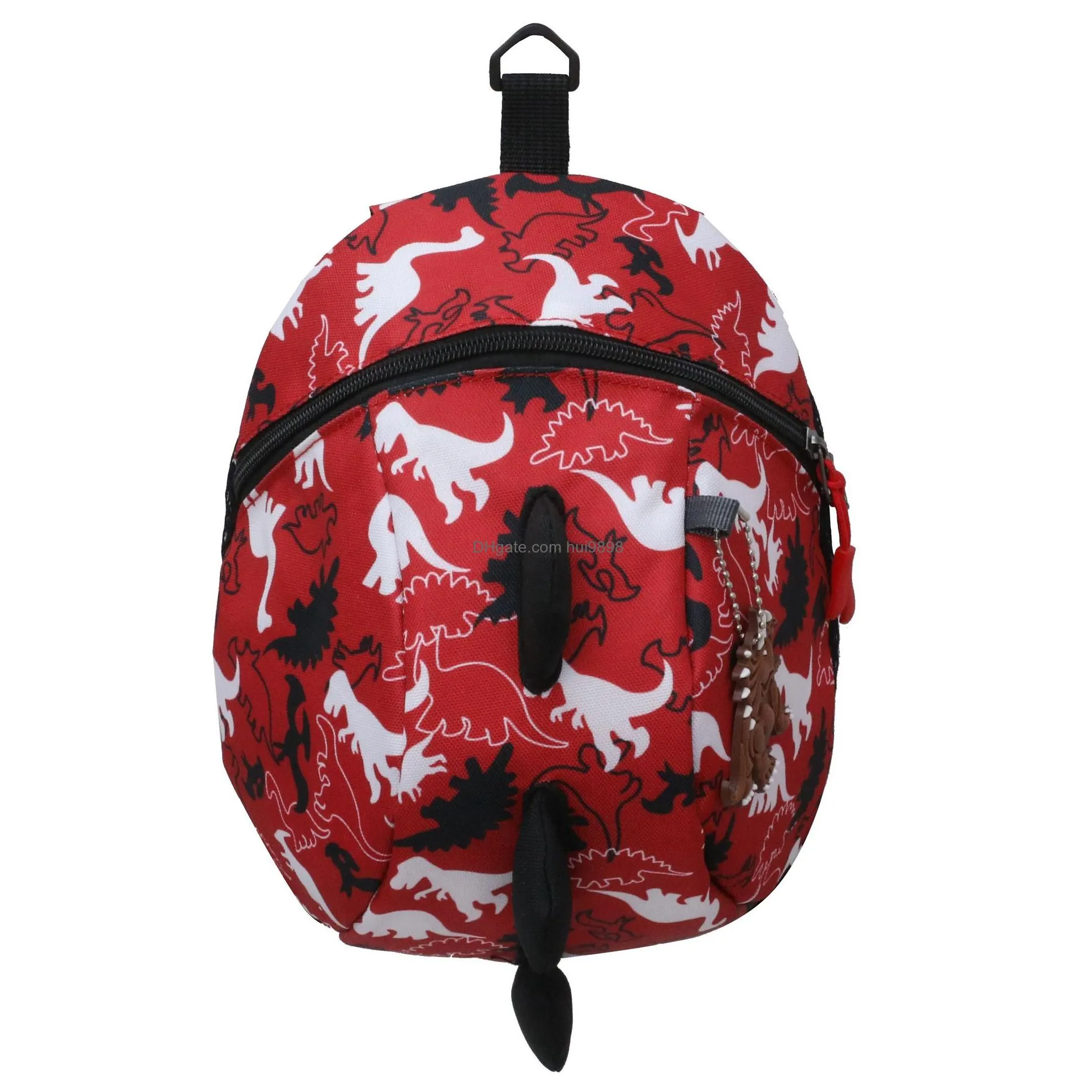 korean fashion winter kids super cool dinosaur purse backpack childrens lovely primary school canvas schoolbag wholesale