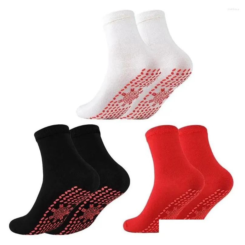 motorcycle apparel winter heated socks anti-fatigue multifunctional thermal sock for hiking (black)