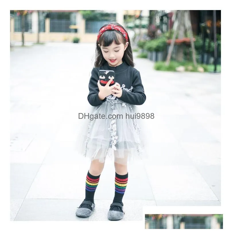 childrens clothing dresses wholesale spring autumn girls foreign style plush and thickened dress babys upper half sweater princess