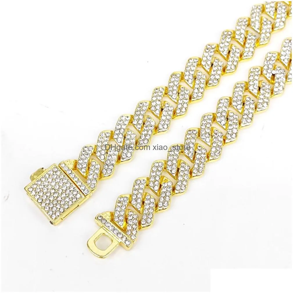 jewelry for men chain men chain  cuban link curb 18k gold plated titanium steel jewelry durable anti-tarnish no allergies street-wear punk hip hop necklace gift