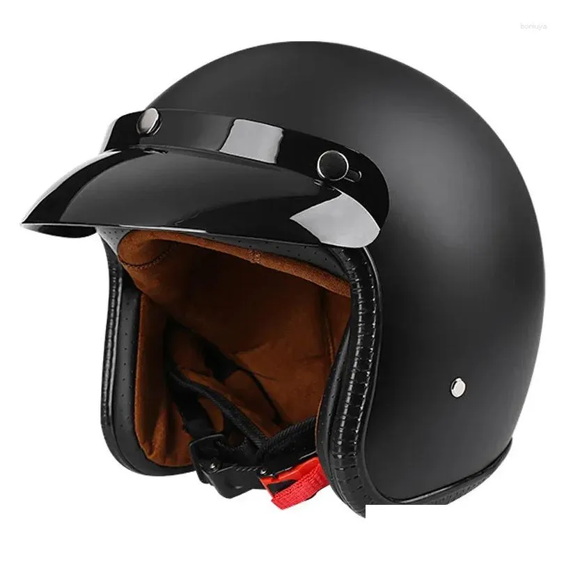 motorcycle helmets open face helmet motocross de capacete cascos para casque moto accessories atv gloss white m 57 58cm