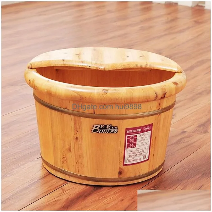 bathing tubs seats foot bath wooden bucket small basin artifact solid wood