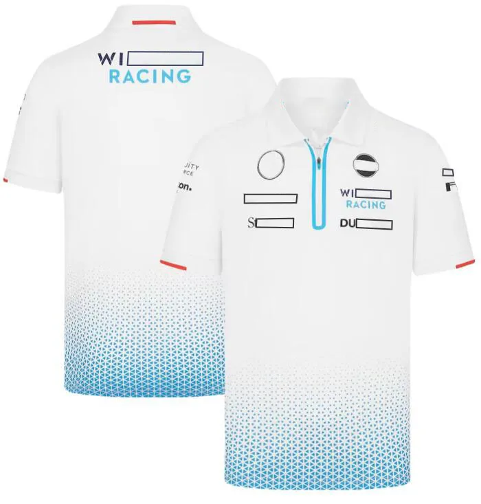 2024 New F1 Racing Sweatshirt Summer Short Sleeve Polo Shirt Same Customised