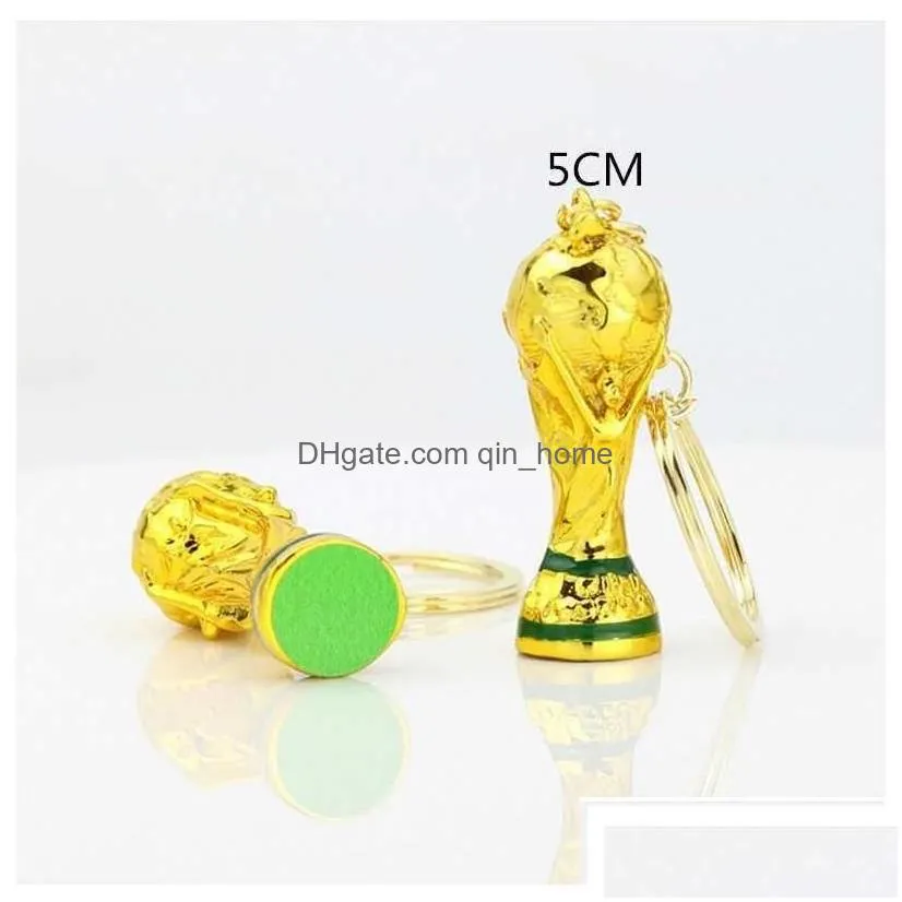 arts and crafts european golden resin football trophy gift world soccer trophies mascot home office decoration drop delivery garden