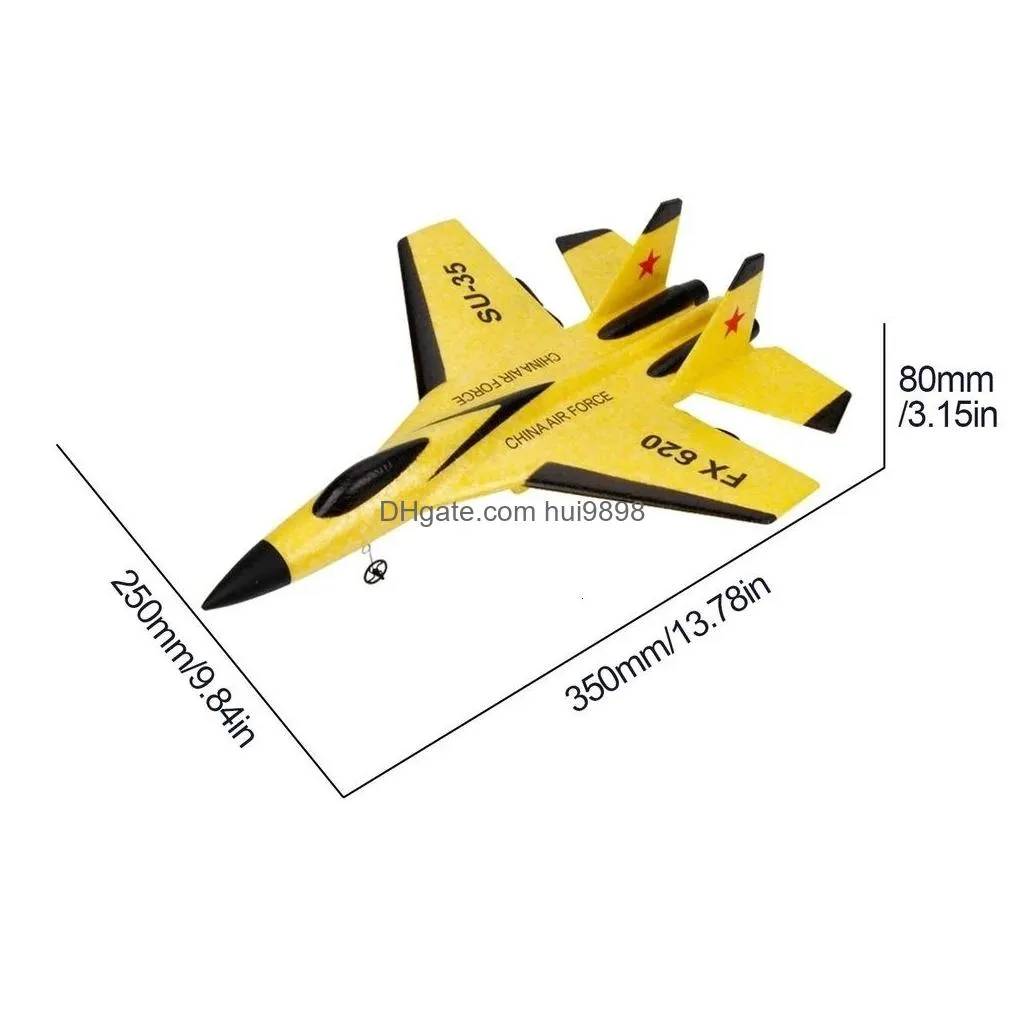 electricrc aircraft rc foam aircraft su-35 plane 2.4g radio control glider remote control glider airplane foam boys toys for children