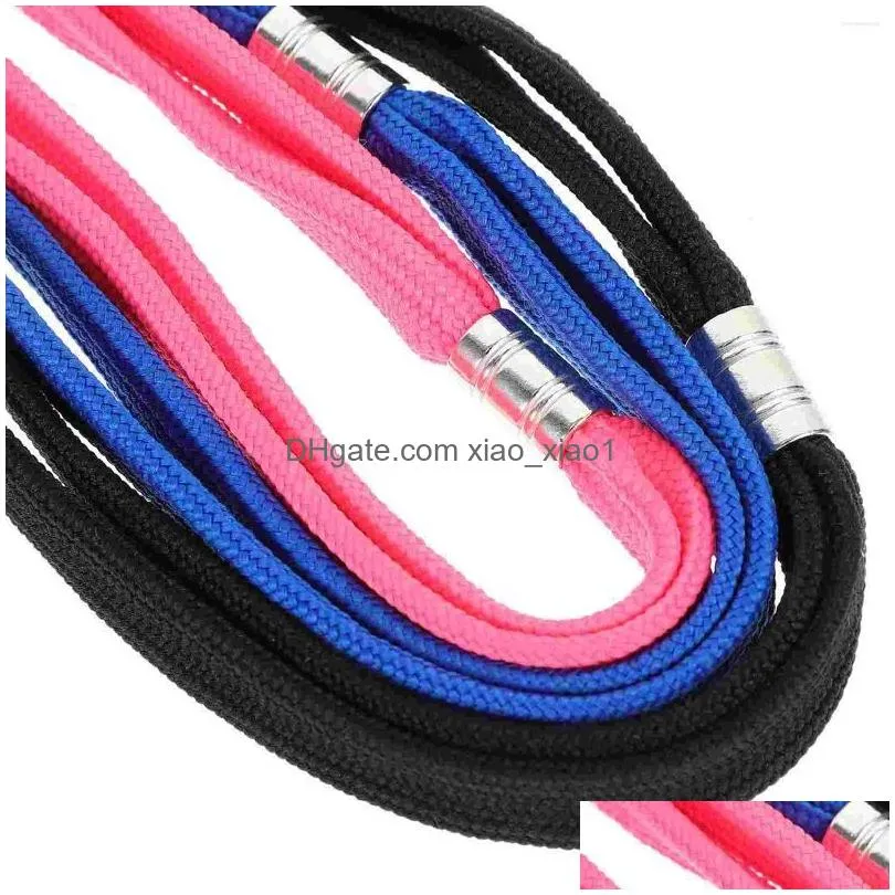 dog collars 6pcs nylon restraint grooming strap adjustable pet rope supply