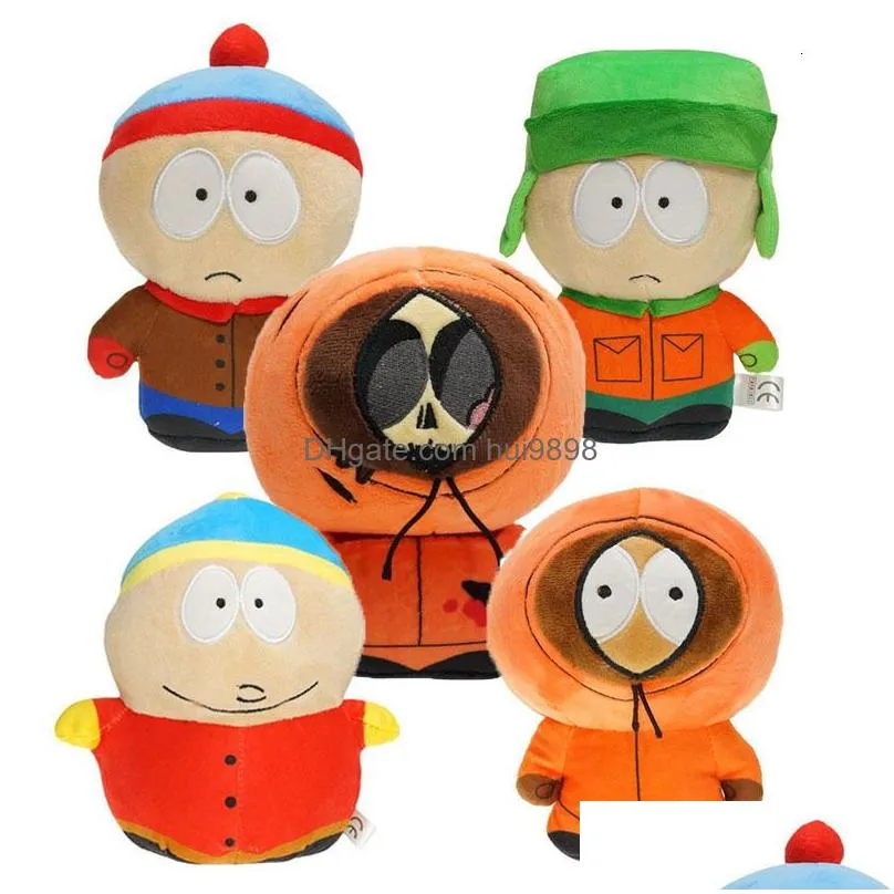 stuffed plush animals 18-20cm amine the south stan parks plush toy cartoon kyle kenny cartman butters stuffed game plushie doll for kids birthday gift
