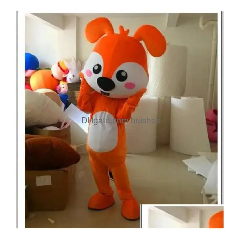 Mascot Halloween Dog Costumes Cartoon Character Adt Women Men Dress Carnival Unisex Adts Drop Delivery Apparel Dhuky