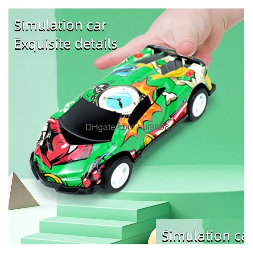 wholesale of 7.5cm metal sheet metal car alloy pull back cars toy male and female model racing gifts