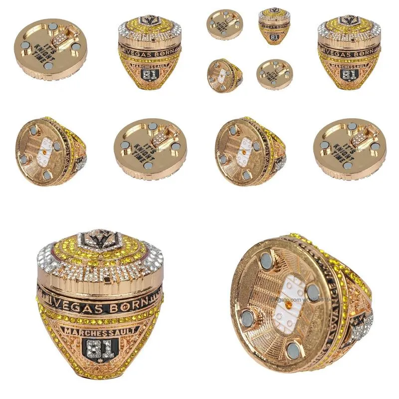 Band Rings Rings Band Customized Hockey Championship For Fans Collectible Memorial Gifts Men 231114 Drop Delivery Jewelry Ring Dhm68