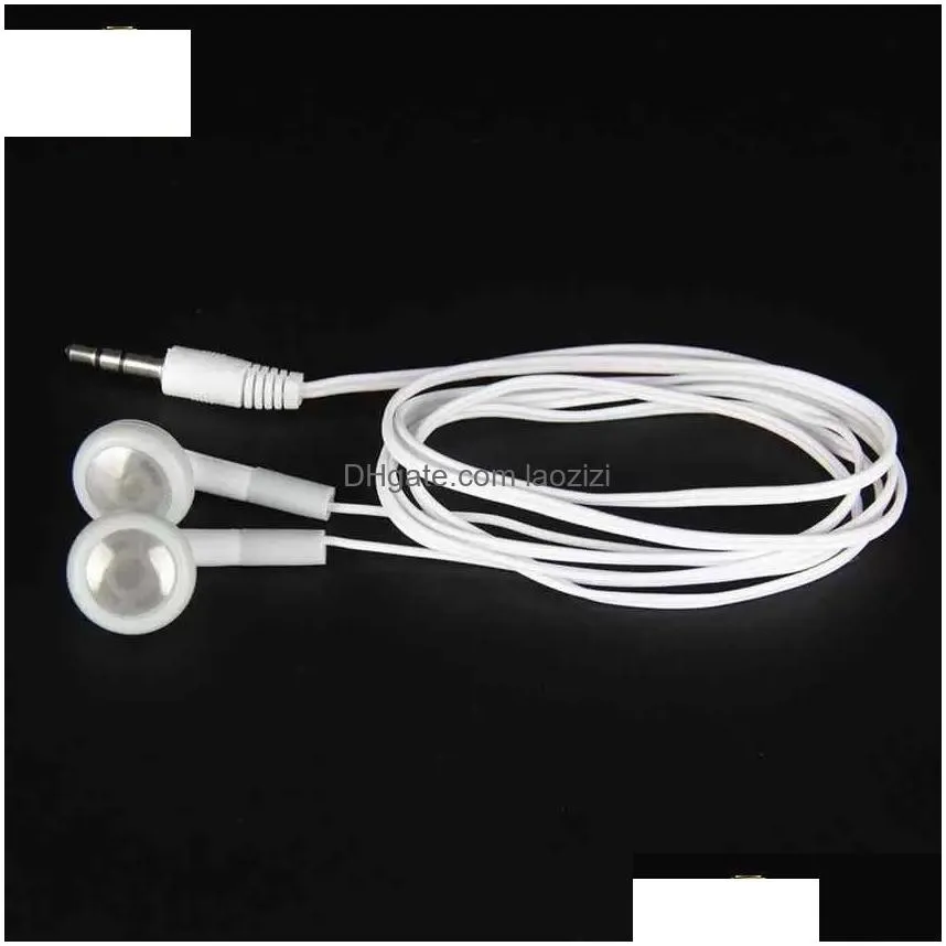 good universal est disposable earphones headphones low cost earbuds for theatre museum school library el hospital