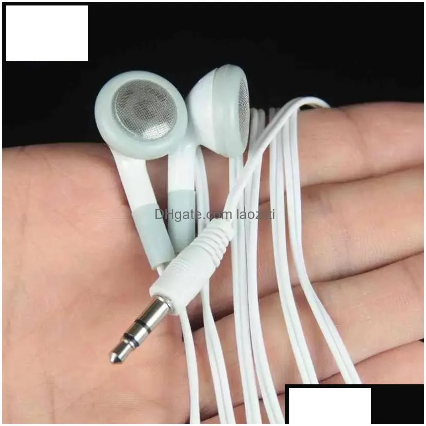 good universal est disposable earphones headphones low cost earbuds for theatre museum school library el hospital