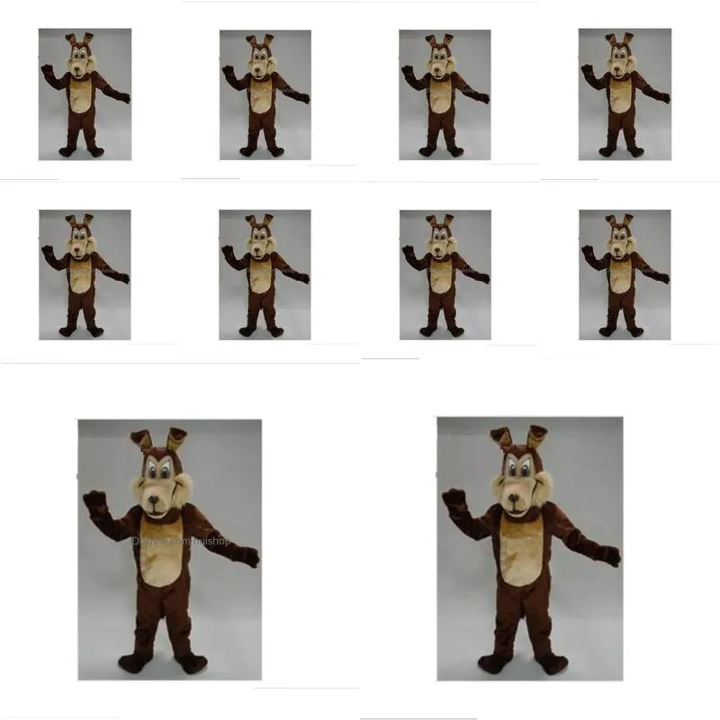 Mascot Sale Lovely Wolf Suit Animal Cartoon Costume Christmas Fancy Dress Halloween Drop Delivery Apparel Costumes Dhigs