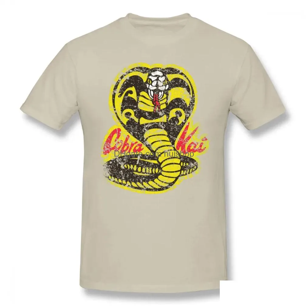 cobra kai t shirt cobra kai t-shirt short-sleeve oversized tee shirt printed cotton classic men fun tshirt j190614