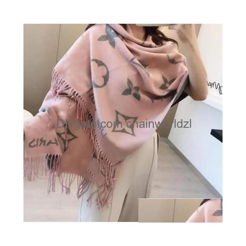 women cashmere scarf classic plaid designer scarves soft touch warm wraps with tags autumn winter long shawls