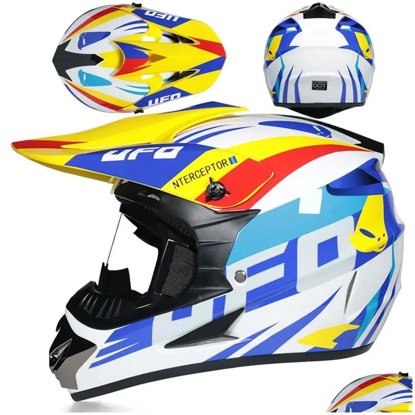 off road helmet for men and womens cool electric vehicle rally mountain speed descent fully covered off-road helmet universal all year