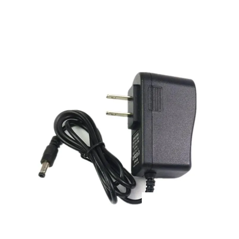 Lighting Transformers 2021 Switching Ac Dc Power Supply Adapter 12V 1A 1000Ma Adaptor Eu/Us Plug 5.5X2.1Mm Connector Drop Delivery Lig Dhgmt