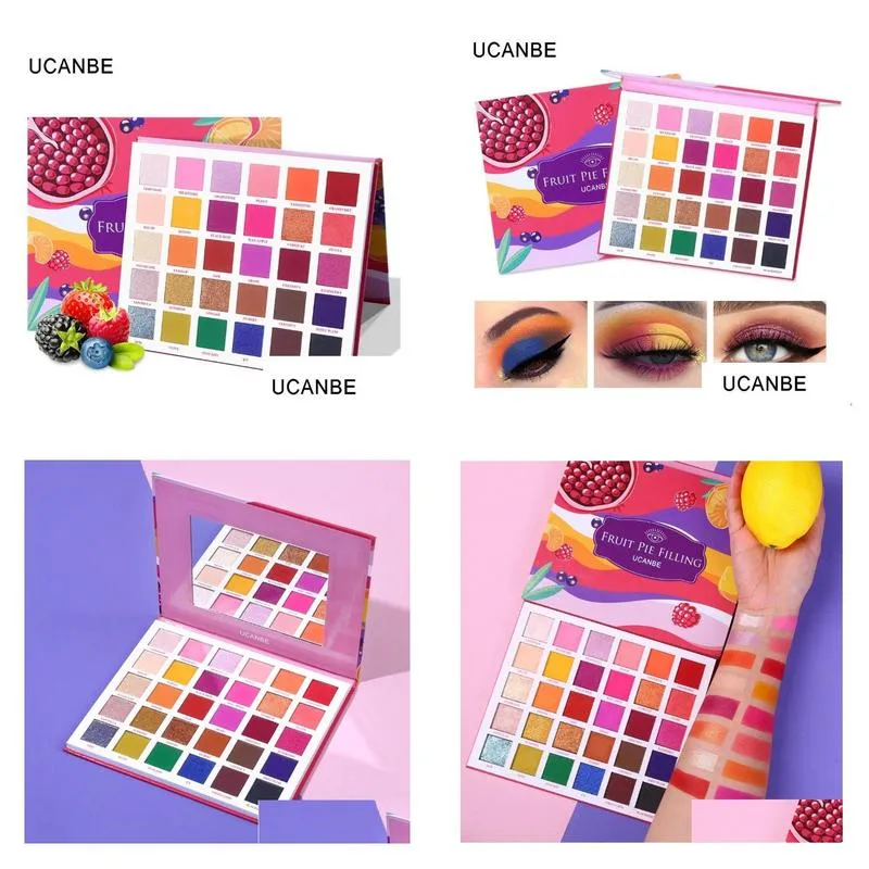 30 colors professional eyeshadow brighten pallete filling eye shadow palette makeup kit vibrant bright glitter shimmer tslm1