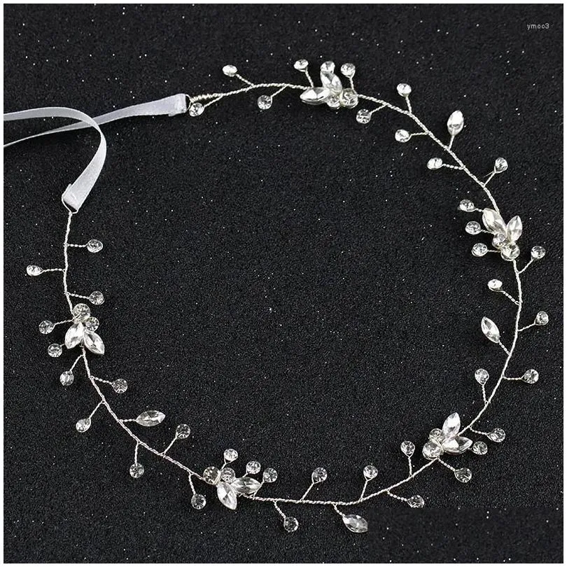 hair clips wedding crystal headband in women accessories summer bride ornament for