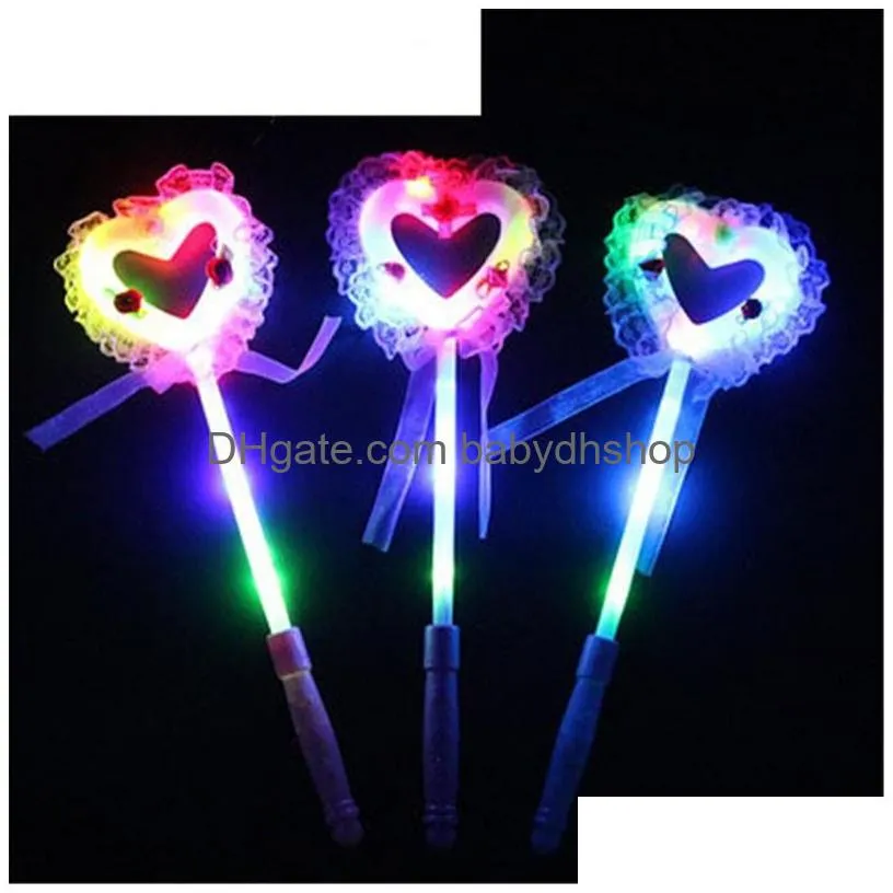 led gloves butterfly glowstick light stick concert glow sticks colorful plastic flash lights cheer electronic magic wand christmas