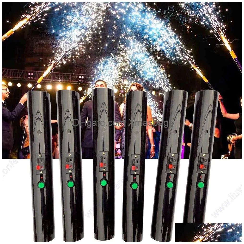 other event party supplies reusable hand held fountain fireworks pyrotechnic safe cold pyro stage firing system shooter wedding birthday party dj entry