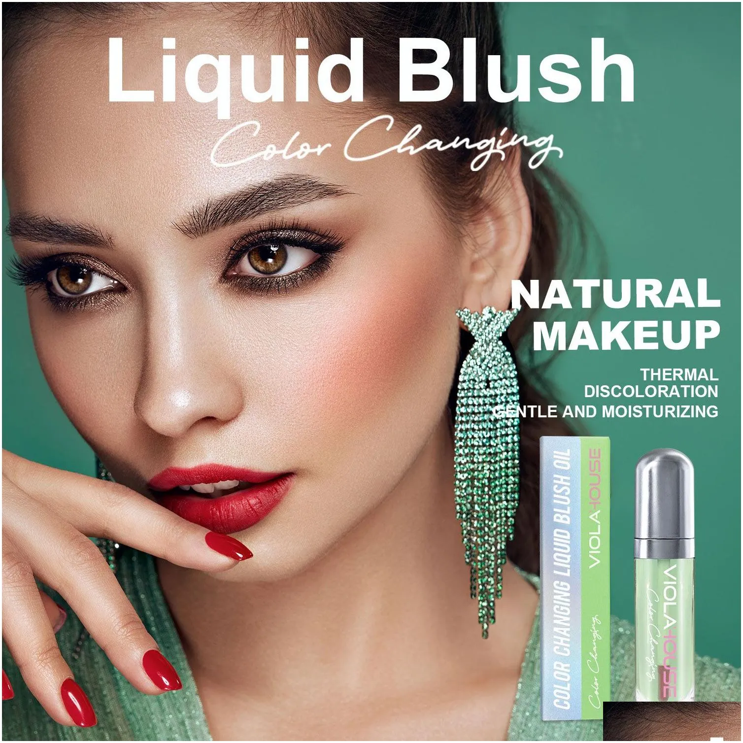 Blush Liquid B Makeup Thermal Discolored Natural Bes Oil Make Up Gentle Moisturizing Waterproof Brightening Face Ber Cosmetics Drop De Dhsno