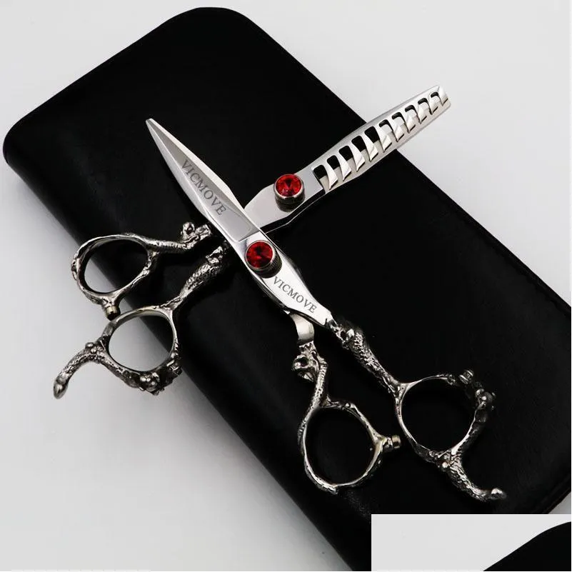 professional hairdressing scissors hair cutting add thinning scissors barber shears tijeras high quality salon 6inch