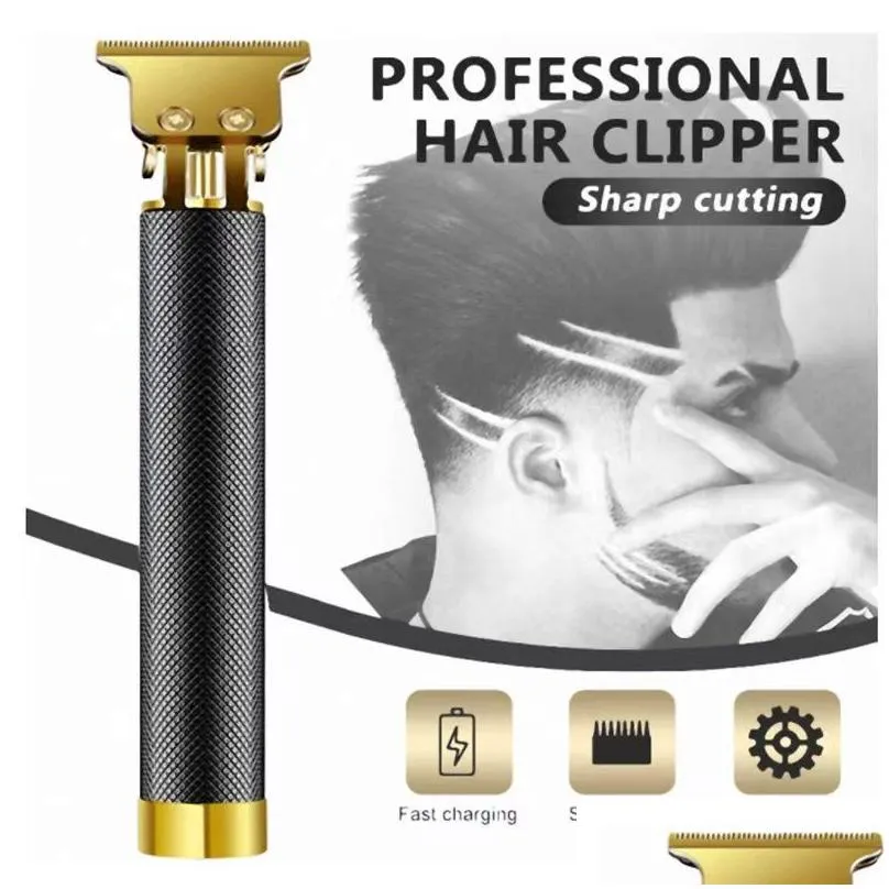 Other Health & Beauty Items Barber Charging Wireless Hair Clippers For Mens Oil Head Family Salon Longfeng Electric Clipper T9 Drop De Dhybk