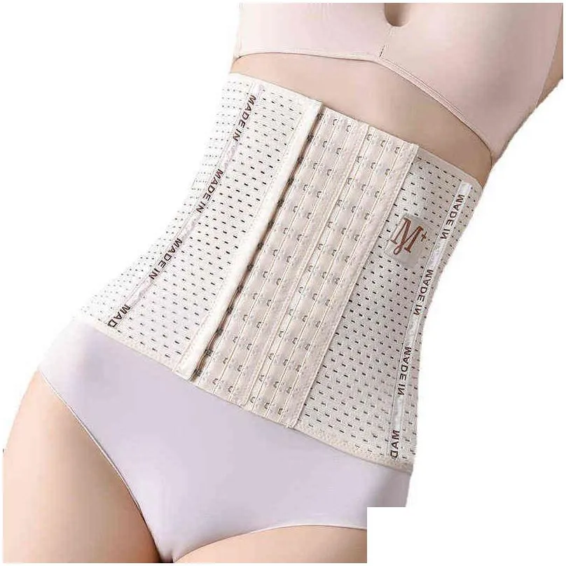 Waist & Tummy Shaper Atoxy Womens Corset Abdomen Panties Waist Trainer Binder Body-Scpting Belt High Strong Slimming Body Shapewear Wo Dhgkz