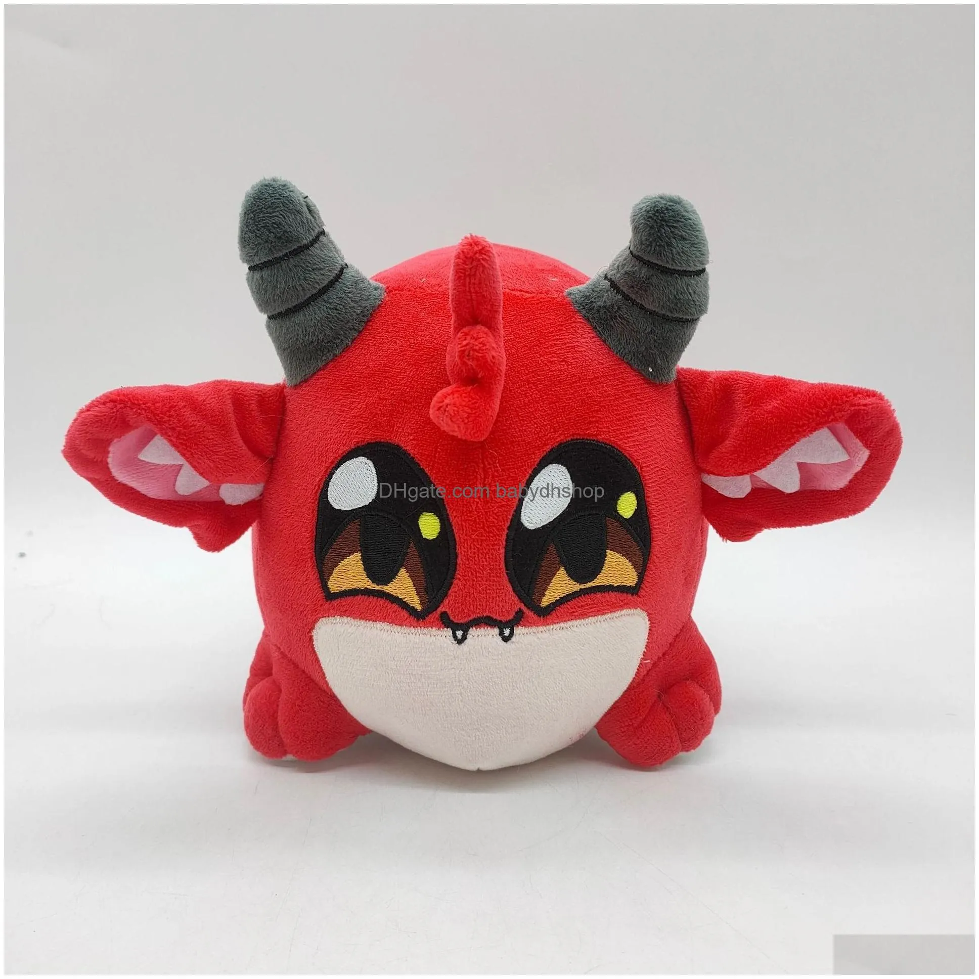 cartoon cute bat plush doll red bat toy soft fill comfort plush toy