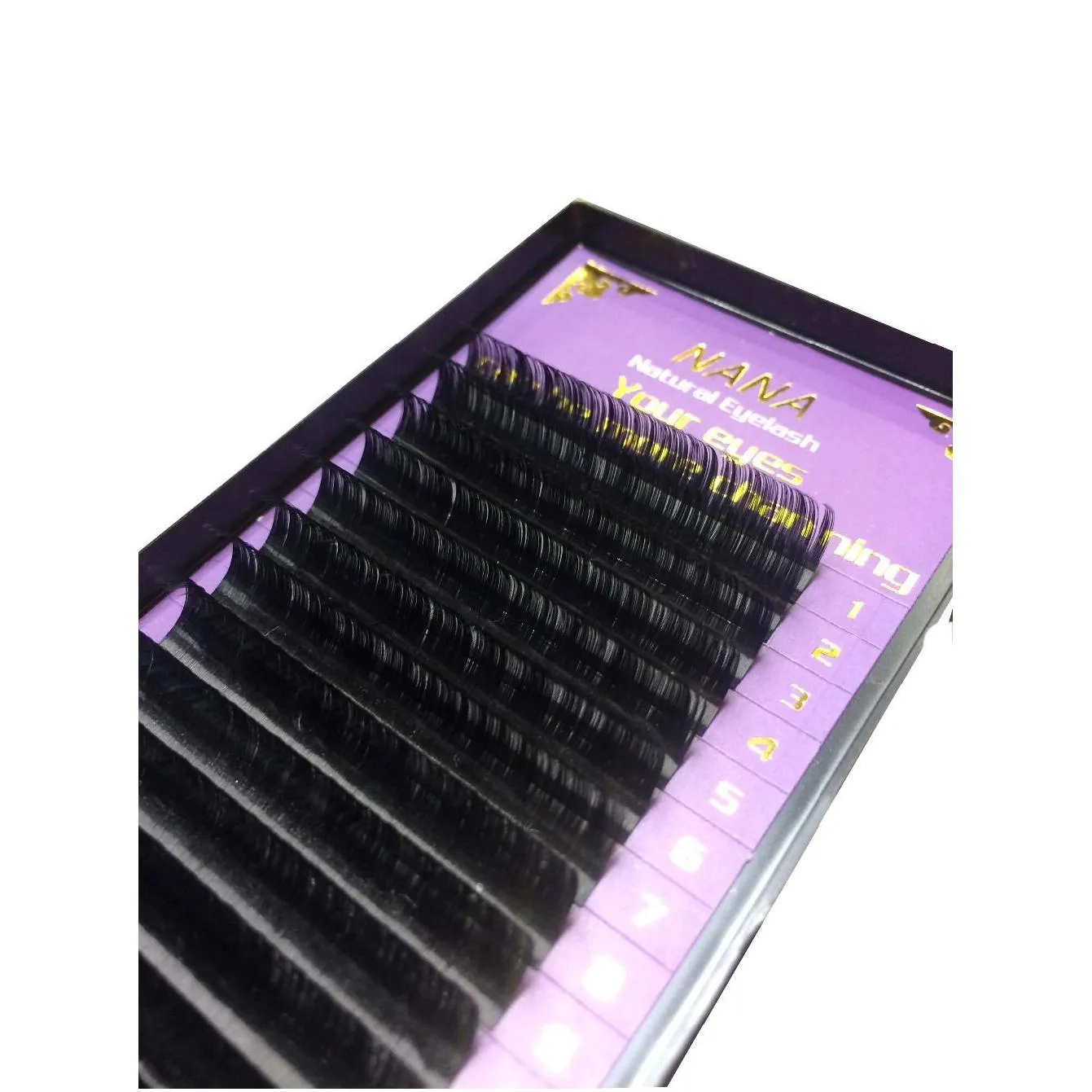 wholesale- 0.07-0.25 j/b/d/c 7-15mm natural eyelashes extension mink eyelashes 5pcs individual eyelash