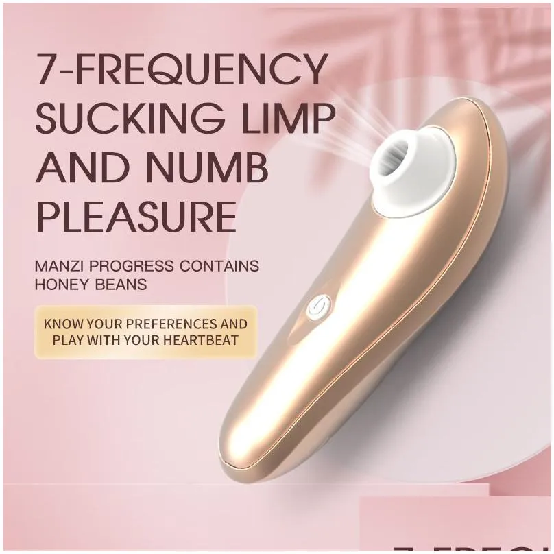 Other Health & Beauty Items Wholesale Of Adt Product Manufacturers For Womens Sile 7-Frequency Suckers Honey Beans Flirtatious Suction Dherx