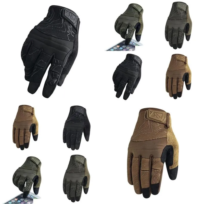 gloves tactical military gloves full finger antislip outdoor sports riding motorbike hunting paintball airsoft combat shooting gloves