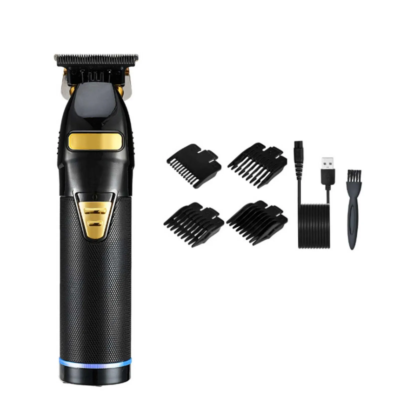 Hair Trimmer Clippers With Guide Combs Men Cordless Cutting Kit Electric Haircut Beard Barber Styling Drop Delivery Dhvep