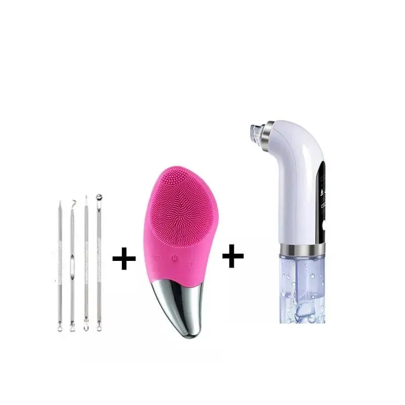 Face Care Devices In Small Bubble Black Dot Acne Pimple Tool Rechargeable Pore Clean Water Cycle Nose Vacuum Cleaner Beau Drop Delive Dhdi9