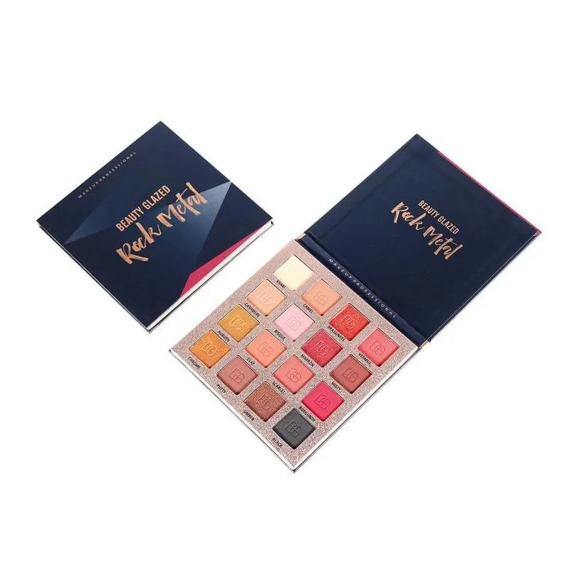 Eye Shadow Eyeshadow Palette Cross Beauty Makeup Manufacturer Ins Super Charm Eyes Matte Pearlescent 16 Eye Shadow Drop Delivery Healt Dh5Fm