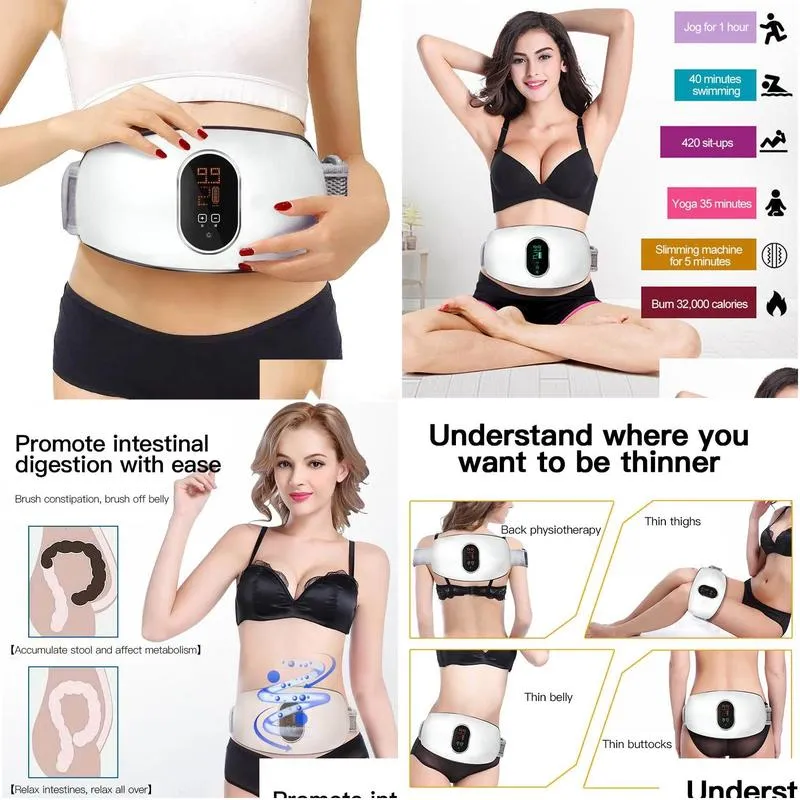 Other Body Sculpting & Slimming Other Body Scpting Slimming Cellite Masr Back Electric Losing Fat Burning Abdominal Mas Drop Delivery Dhp23