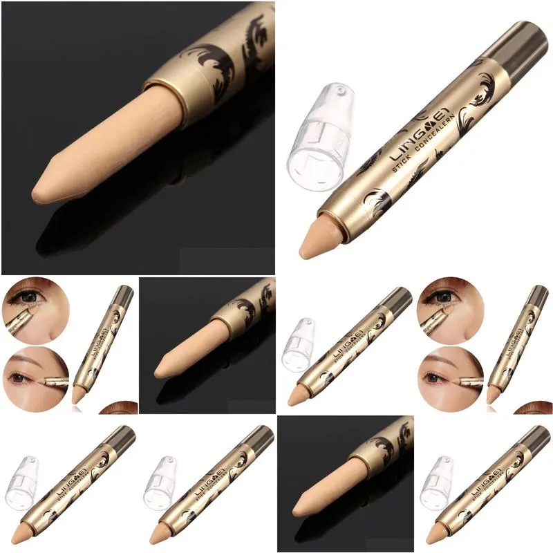 Concealer Lingmei Professional Stick Concealer Natural Flawless Studio Make Up Concealers Pen Best Dark Circles Eye Corrector Makeup D Dhjb1