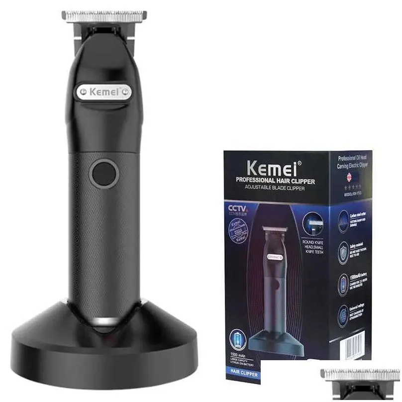 Hair Trimmer Corded Cordless Men Electric 100240V Professional Barber Clipper Beard Haircut Hine Rechargeable Drop Delivery Dhed1