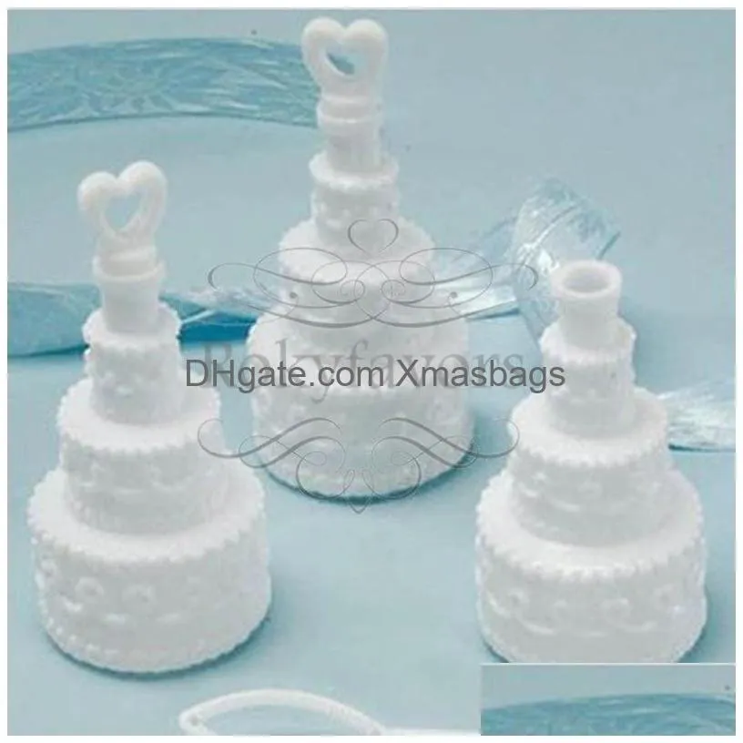 24pcs wedding cake bubbles bottle for wedding party baby shower favors party supplies childrens days favors