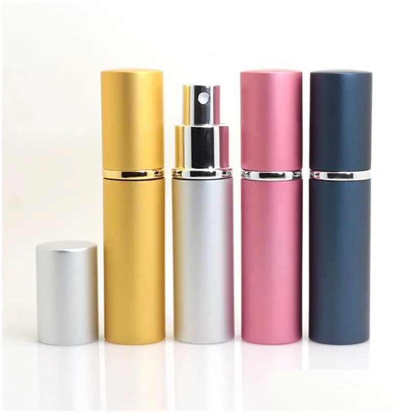 Perfume Bottle 10Ml Per Spray Bottle Divided Into Conventional Portable Parfum Bottles Metal Shell Drop Delivery Health Beauty Fragran Dhyfu