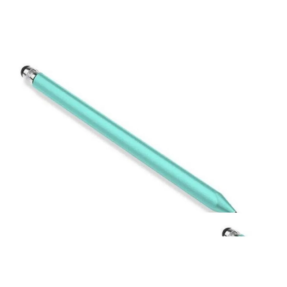 high quality capacitive resistive pen touch screen stylus pencil for samsung pc phone 7 colors