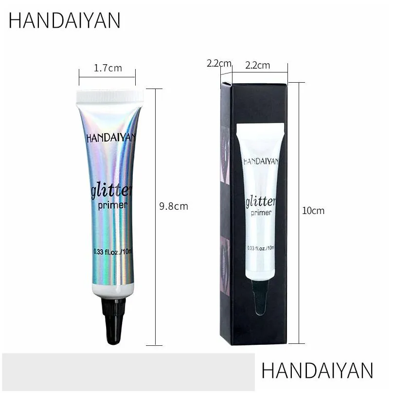 Eye Shadow Primer Handaiyan Eye Glitter Primer Intensifying Long Lasting Maximized Eyeshadow Primers Lips Eyes And Face Mtifunctional Dh0Fy